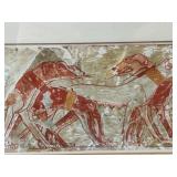 Vintage Print of The HOUNDS OF NUBIA From the Tomb of Rekhmire by Nina de Garis Davies