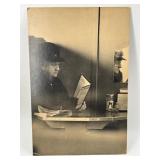 Vintage Advertising Art Photograph on Thick Card Board for Connrad K. Sims