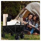 Sagetta Foldable Wagon/Cart with Foldable Table