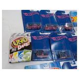 Hot Wheels and UNO Cards...