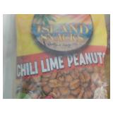 6 ct Chili Lime Peanuts; 7.5 oz bag...