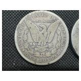 (2) Morgan Dollars. 1884 & 1889O