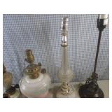 (A-1) Assorted Vintage Lamps...