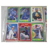 (FS) 2 Binder Sleeves of Baseball C...