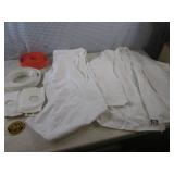 (CS) Karate Top, Pants, 2 Belts, Pa...