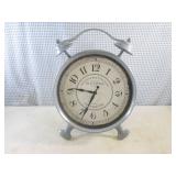 (EW1) Metal 12" Clock Table Clock...