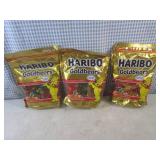 (B-1) 3 Party Size Bags of Haribo G...