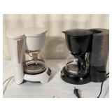 (2) Mr. Coffee 4-Cup Electric Coffee Pots