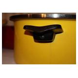 Kitchen Essentials…David Burke Gourmet Pro Stainless 1.25-Qt. Saucepan, Heavy Stainless Steel Yellow Soup Kettle Etc