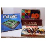 Vintage Board Games...Othello, Tic-Tac-Toe, Twister, Pictionary