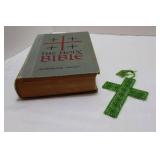 Spiritual & Religious Home DeCor…Crucifix, Quote, Candles and Bibles