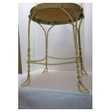 Vintage Wrought Iron Ice-Cream Parlor Chair…