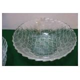 Collectible Vintage Cut Crystal Glassware Serving Bowls, Covered Candy…