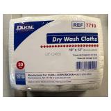 Dukal Dry Wash Cloths