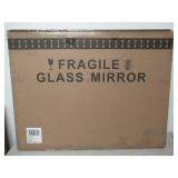 36" x 26" French Country Mantel Mirror White - Threshold