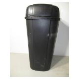 13.3gal Pivot Lid Waste Can Black - Brightroom™: Kitchen Trash Can, Swing Lid, 13 Gallon Capacity, Indoor Use