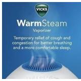 Vicks Warm Steam Vaporizer Humidifier with Night Light - 1.5gal