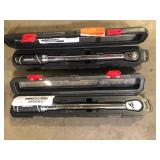 Lot of Husky 3/8 in. Drive Torque Wrench 20 ft./lbs. to 100 ft./lbs.  Customer Returns See Pictures