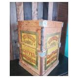 Super RARE Cool New Process Coffee Shipping Crate St. Paul MN