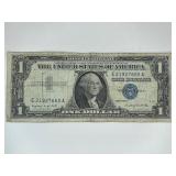 ONE DOLLAR SILVER CERTIFICATE SERIES 1957 A