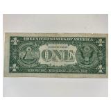 ONE DOLLAR SILVER CERTIFICATE SERIES 1957