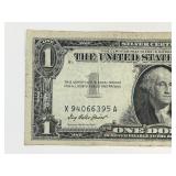 ONE DOLLAR SILVER CERTIFICATE SERIES 1957