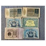 LARGE LOT OF FORGEIN PAPER CURRENCY