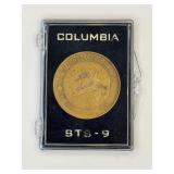 THE NEW ERA OF SPACE EXPLORATION USA COIN - COLUMBIA STS-9