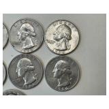 LOT OF 15 SILVER QUARTERS MIXED DATES