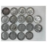 LOT OF 30 SILVER DIMES MIXED DATES