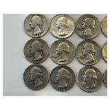 LOT OF 15 SILVER QUARTERS MIXED DATES