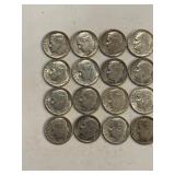 LOT OF 30 SILVER DIMES MIXED DATES