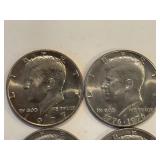 LOT OF 4 KENNEDY HALF DOLLARS MIXED DATES - D