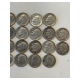 LOT OF 30 SILVER DIMES MIXED DATES