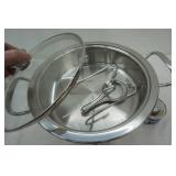 Silver chafing set