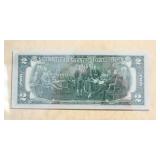 U.S. Two Dollar Bicentennial Commemorative Bill