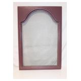 Vintage Decorative Screen Frame with Arched Top