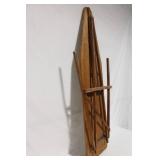 Antique Wooden Ironing Board with Foldable Design