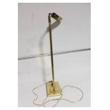 Vintage Brass Desk Lamp with Adjustable Arm