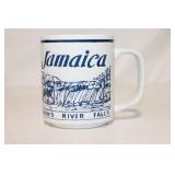 Collection of 6 Vintage Themed Coffee Mugs - Jamaica & Fun Quotes