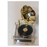 Musical Old Time Gramophone Collectible with 6 Tunes