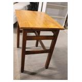 Vintage Wooden Table with Rectangular Top