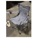 Used Portable Folding Camping Chair with Cup Holder