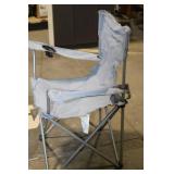 Used Portable Folding Camping Chair with Cup Holder