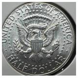 1964 Uncirculated Kennedy Half Dollar