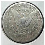 1896-D Morgan Silver Dollar