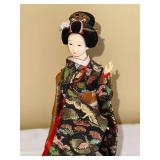 Japanese Geisha Doll Set