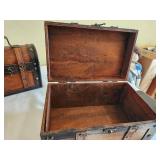 Set of 3 Wooden Treasure Chests