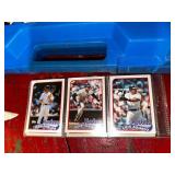 Collectible Sports Cards Lot in Case