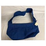 2 Free People Canvas Sling Bag - Icelandis Blue